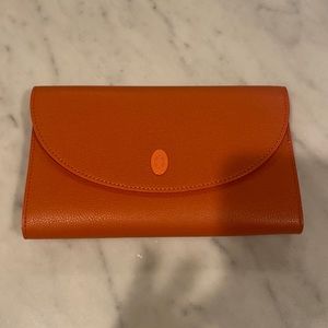 Aura the Orange Jewelry Travel Pouch